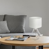Lampka stołowa JEWEL WHITE 1xE27