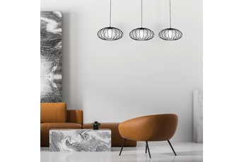 Lampa Wisząca KRONOS BLACK 3xE14