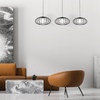 Lampa Wisząca KRONOS BLACK 3xE14