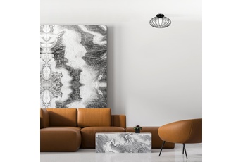 Lampa Sufitowa KRONOS BLACK 1xE14
