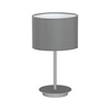 Lampka stołowa BARI GREY 1xE27