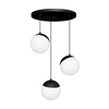 Lampa wisząca SFERA BLACK 3xE14
