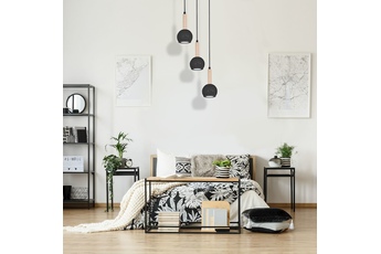 Lampa wisząca BOLLE BLACK 3xGU10