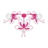 Lampa sufitowa PAŹ DARK PINK 3xE27