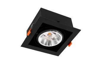 Oprawa Podtynkowa Plaza 1xGU10 AR111 Czarna