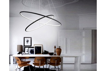 LAMPA WISZĄCA ORION BLACK 53W LED. BARWA: NEUTRALNA