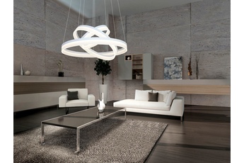 LAMPA WISZĄCA RING 114W LED. BARWA: CIEPŁA