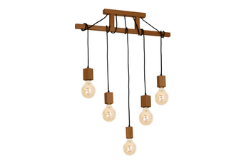 Lampa Wisząca JACK 5xE27 Dąb