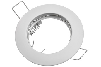 ZESTAW Oczko sufitowe CAST BASIC Białe + ŻARÓWKA 1,5W GU10 + GNIAZDO