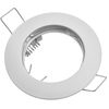 ZESTAW Oczko sufitowe CAST BASIC Białe + ŻARÓWKA 1,5W GU10 + GNIAZDO