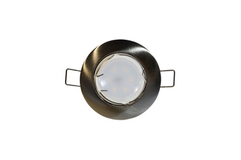 ZESTAW Oczko sufitowe CAST BASIC Chrom mat + ŻARÓWKA 1,5W GU10 + GNIAZDO