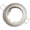 ZESTAW Oczko sufitowe CAST BASIC Chrom mat + ŻARÓWKA 1,5W GU10 + GNIAZDO