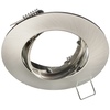 ZESTAW Oczko sufitowe CAST BASIC Chrom + ŻARÓWKA 1,5W GU10 + GNIAZDO