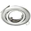 ZESTAW Oczko sufitowe BASIC MOTION Chrom + ŻARÓWKA 1,5W GU10 + GNIAZDO