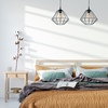 Lampa wisząca COLIN BLACK 1xE27