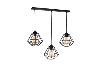 Lampa wisząca COLIN BLACK 3xE27