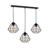 Lampa wisząca COLIN BLACK 3xE27