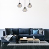 Lampa wisząca COLIN BLACK 3xE27