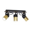Lampa sufitowa WILSON BLACK 3xGU10