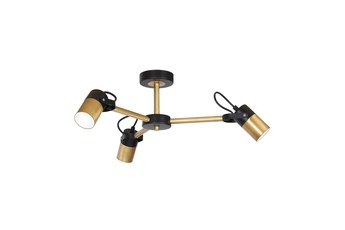 Lampa sufitowa WILSON BLACK 3xGU10