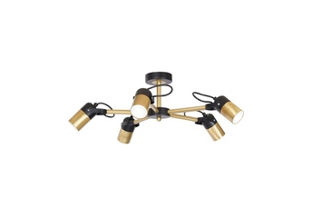 Lampa sufitowa WILSON BLACK 4xGU10
