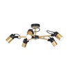 Lampa sufitowa WILSON BLACK 4xGU10