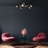 Lampa sufitowa WILSON BLACK 4xGU10