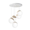 Lampa wisząca SFERA WOOD 5xE14