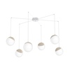 Lampa wisząca SFERA WOOD 6xE14