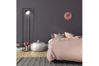 Lampa stojąca OVAL BLACK 1xE27