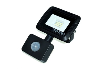 NAŚWIETLACZ LED 10W. BARWA: 4500K. PIR