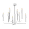 Żyrandol REX WHITE 8xE14