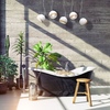 Lampa wisząca OVAL WHITE 5xE27