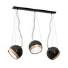 Lampa wisząca OVAL BLACK 3xE27