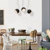 Lampa wisząca OVAL BLACK 3xE27