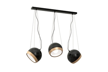 Lampa wisząca OVAL BLACK 3xE27