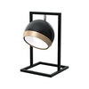 Lampka stołowa OVAL BLACK 1xE27
