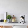 Lampka stołowa OVAL BLACK 1xE27