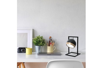 Lampka stołowa OVAL BLACK 1xE27