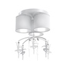 Lampa sufitowa BALETNICA WHITE 3xE27