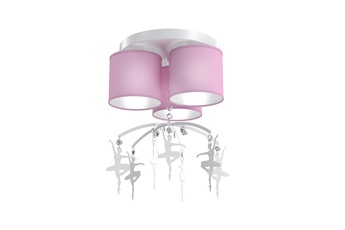 Lampa sufitowa BALETNICA PINK 3xE27