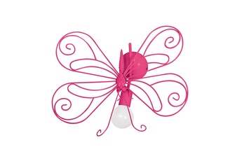 Kinkiet MOTYL 2 DARK PINK 1xE27