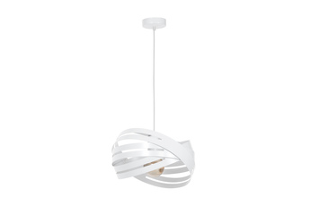 Lampa wisząca CORONA WHITE 1xE27