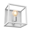 Kinkiet CAGE WHITE 1xE27