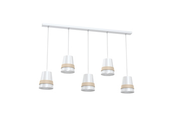 Lampa wisząca VENEZIA WHITE 5xE27