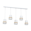 Lampa wisząca VENEZIA WHITE 5xE27