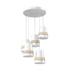Lampa wisząca VENEZIA WHITE 5xE27