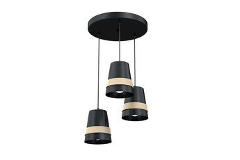 Lampa wisząca VENEZIA BLACK 3xE27