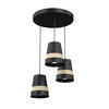 Lampa wisząca VENEZIA BLACK 3xE27
