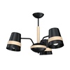Żyrandol VENEZIA BLACK 3xE27